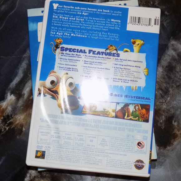 Ice Age: The Meltdown (DVD, 2006, Full Frame) - Picture 4 of 4